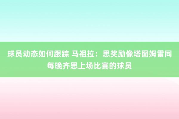 球员动态如何跟踪 马祖拉：思奖励像塔图姆雷同每晚齐思上场比赛的球员